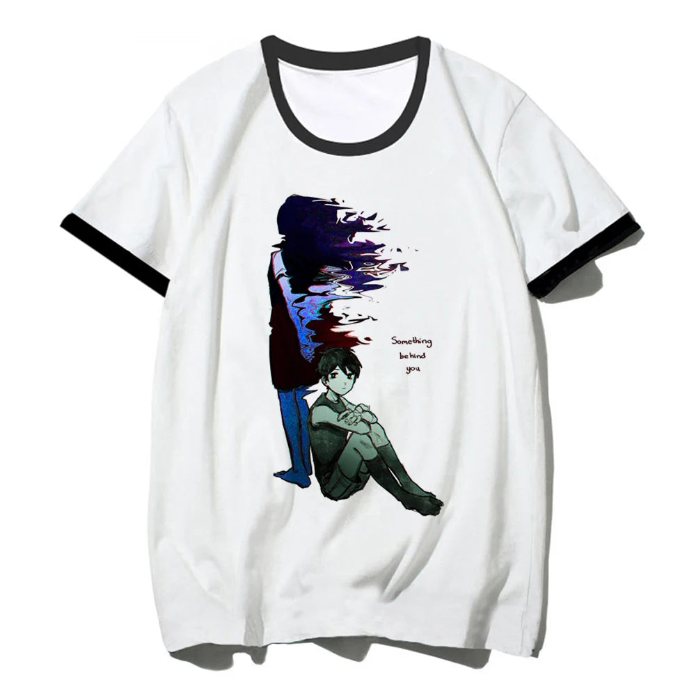 Omori top women funny tshirt female streetwear clothes
