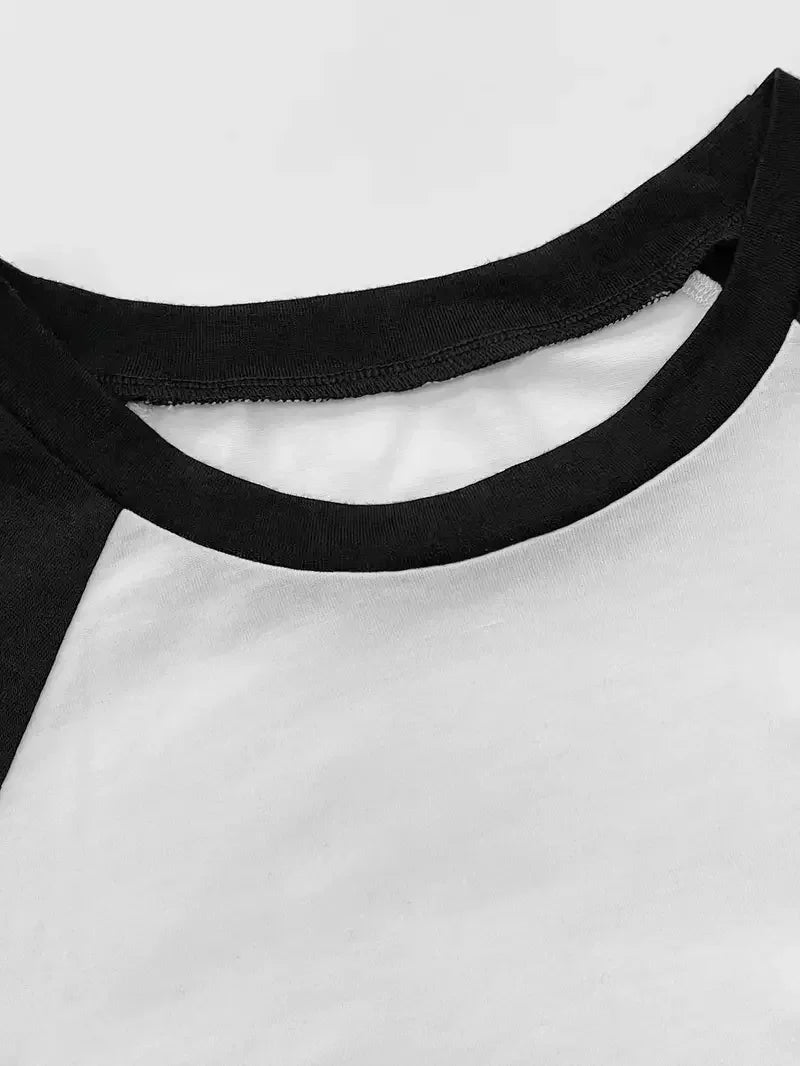 Cute Cat T Shirt Print Crop Top Sexy Cropped Short Sleeve Crew Neck T-shirt for Women Casual Spring Summer Clothing